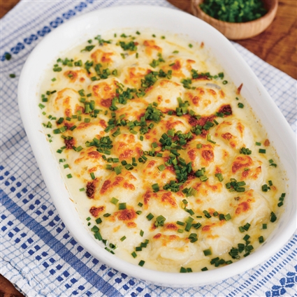 Gratinierte Käse-Gnocchi