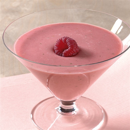 Alkoholfreie Rosa Brille