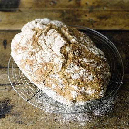 Landbrot ohne Kneten