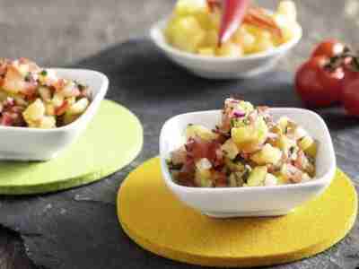 Tomaten-Ananas-Salsa