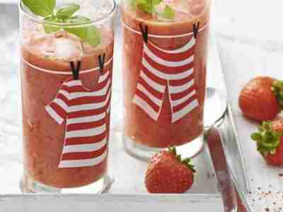 Erdbeer-Tomaten-Smoothie