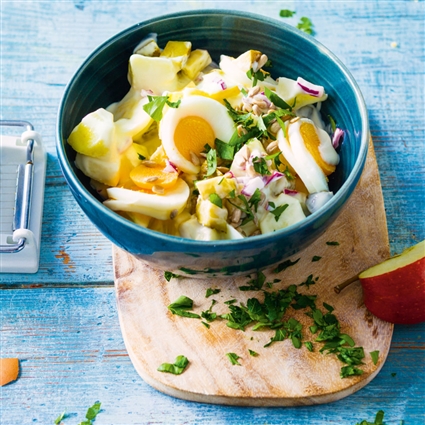 Fruchtiger Eiersalat