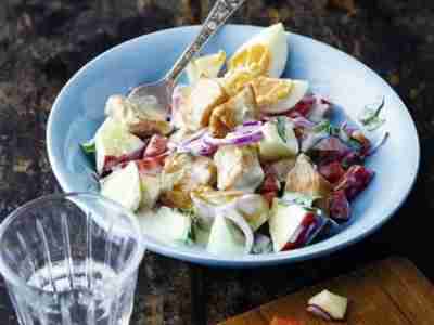 Bunter Geflügelsalat