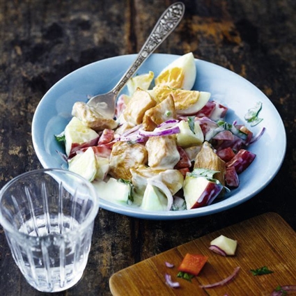 Bunter Geflügelsalat