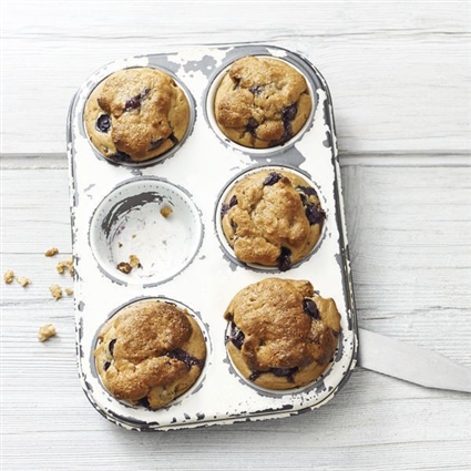 Vegane Heidelbeer-Muffins