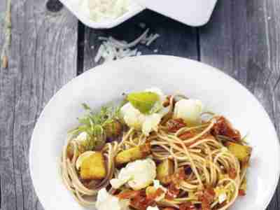 Echte-Kerle-Pasta mit Tofu