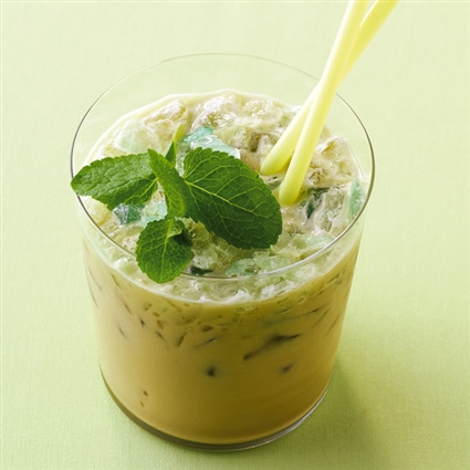 Pfefferminz-Prinz – Drink mit Pfefferminztee & Espresso