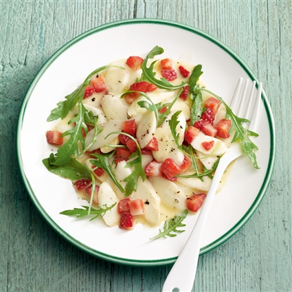 Spargel-Erdbeer-Salat