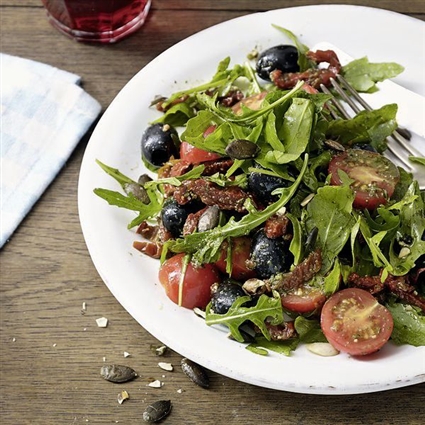 Rucola-Tomaten-Salat