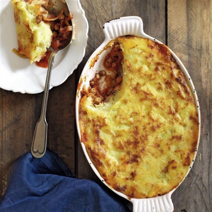 Veganer Shepherd’s Pie mit Tofu