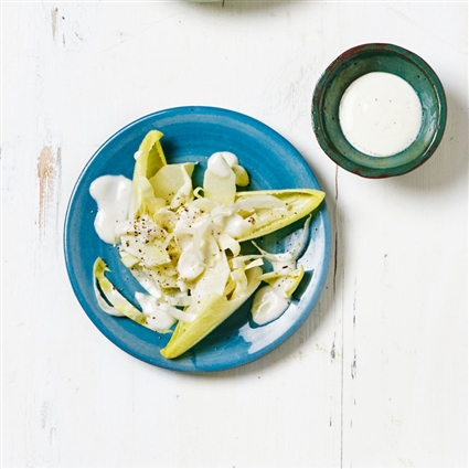 Chicorée, Apfel, Joghurt