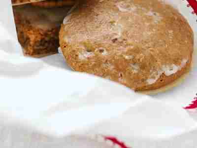 Elisenlebkuchen mit Marzipan