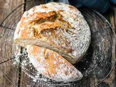 Brot ganz ohne Kneten