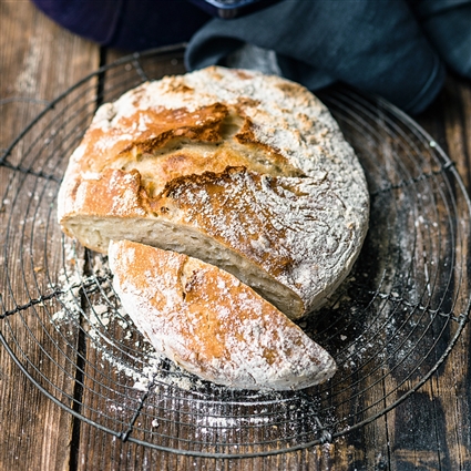 Brot ganz ohne Kneten
