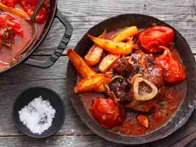 Ossobuco mit Tomatensauce