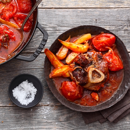 Ossobuco mit Tomatensauce