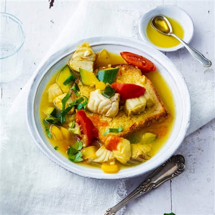 Fischsuppe aus der Provence