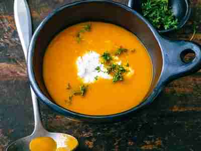 Exotische Möhrensuppe