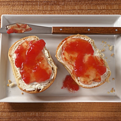 Rosa Grapefruitgelee