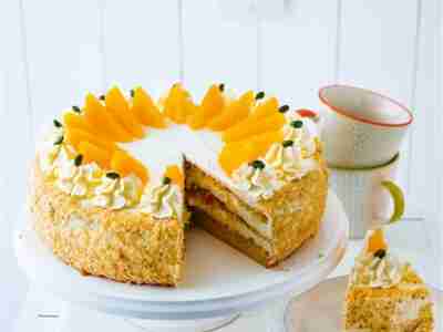 Glutenfreie Orangentorte