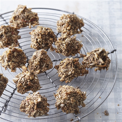 Apfel-Nuss-Cookies mit Chiasamen