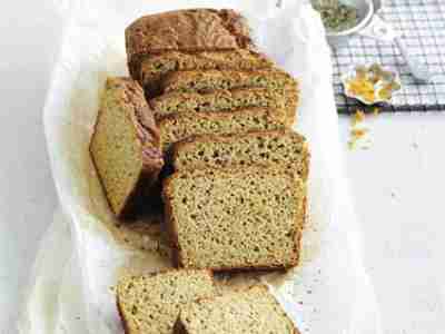 Kürbisbrot mit Orange und Buchweizen