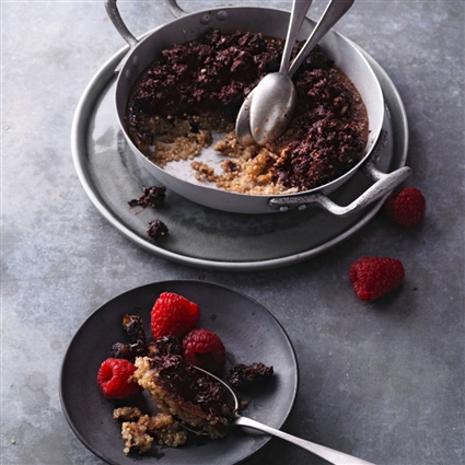 Quinoa-Auflauf mit Kaffee und Gewürzen