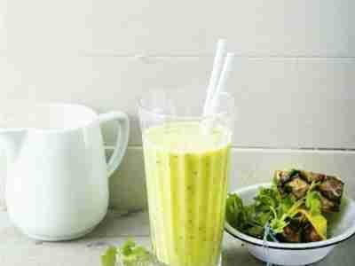 Ananas-Koriander-Smoothie