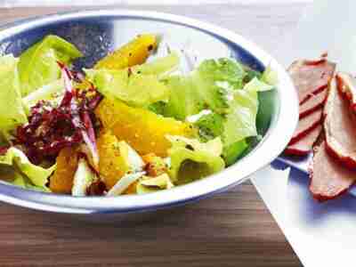 Wintersalat mit Orangen