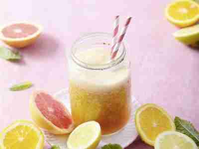 Zitruspower-Minze-Smoothie