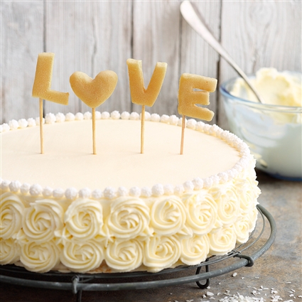 "Ganz in Weiß"-Motivtorte