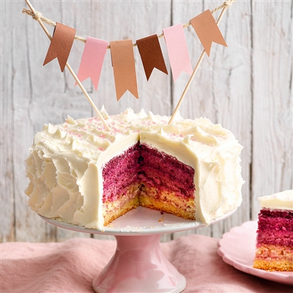 "Surprise, surprise!"-Motivtorte (Layer Cake)