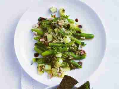 Bohnen-Kasseler-Salat