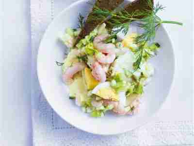 Krabben-Eier-Salat