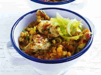 Ofentomaten-Bohnen-Salat