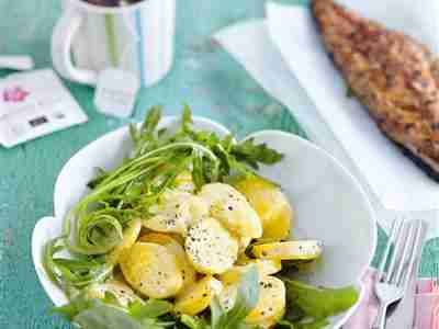 Kartoffelsalat mit Makrele