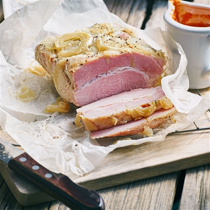Luau-Schweinefleisch