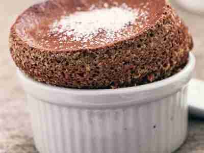 Espresso-Schoko-Soufflé