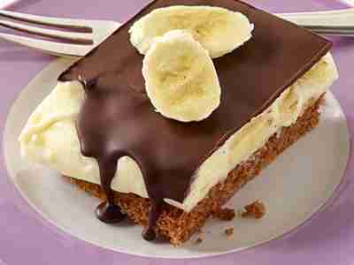 Bananencremeschnitten