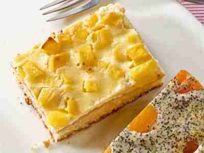 Mango-Rahmschnitten
