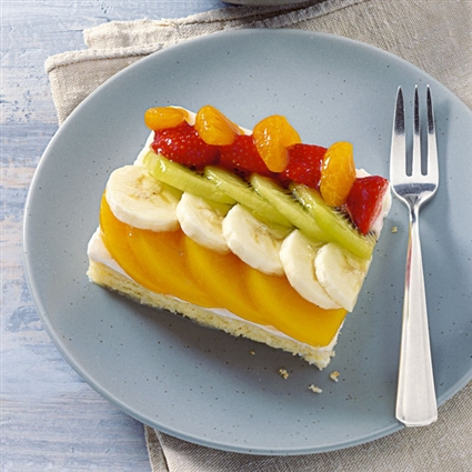Bunte Obstschnitten