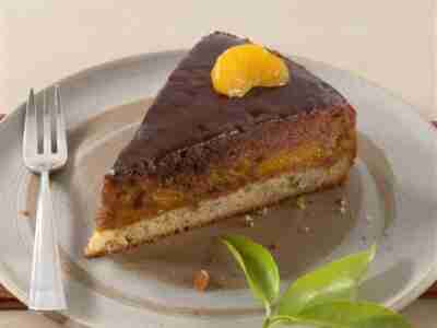 Schokoladiger Mandarinenkuchen