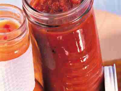 Tomatenketchup mit Worcestersauce
