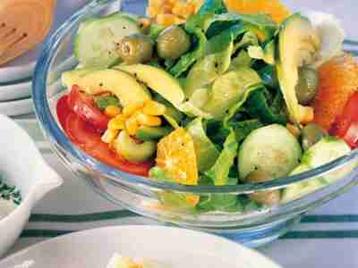 Bunter kanarischer Salat