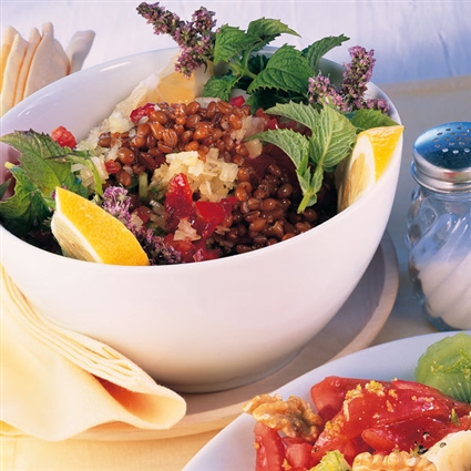 Provenzalischer Dinkelsalat