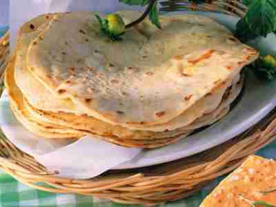 Mexikanische Weizen-Tortillas