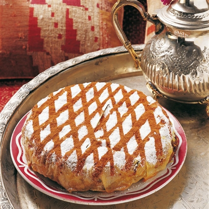 Pastilla mit Täubchen-Eier-Füllung