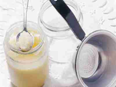 Geklärte und gesalzene Butter