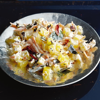 Ananas-Möhren-Pachadi