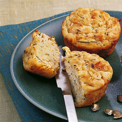 Zucchini-Muffins